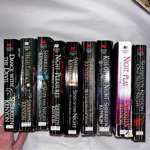 Sherrilyn Kenyon Dark-Hunter Series Bundle of 9 Paranormal Romance Paperbacks - Picture 3 of 3